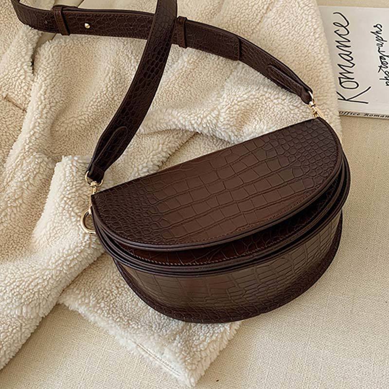 Couleur unie Vintage en cuir Pu sacs de selle pour femmes Mini bandoulière sac de messager femme voyage sacs à main et sacs à main: 03