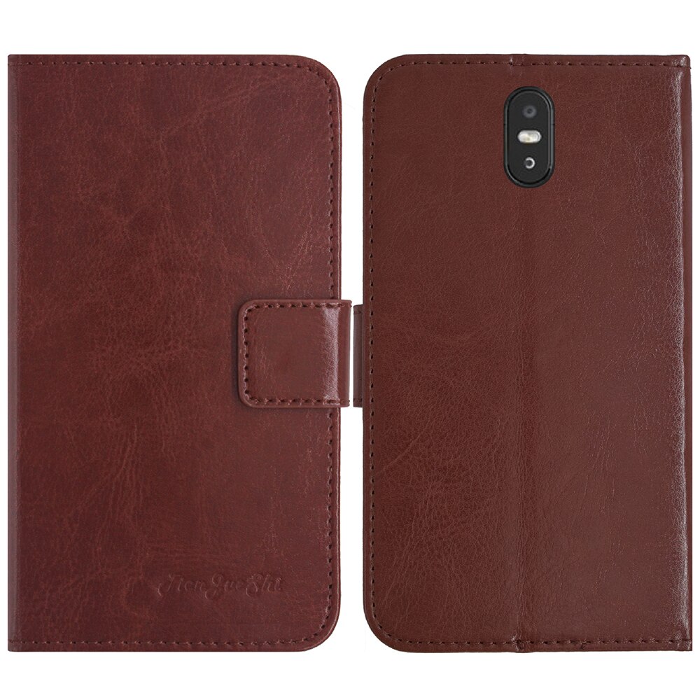 TienJueShi Flip Book Protect Leather Cover Shell Wallet Etui Skin Case For Uhans MAX 2 6.44 inch