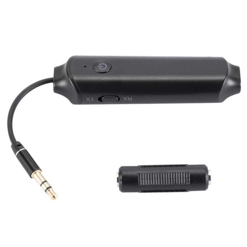 Bluetooth 5.0 Transmitter Receiver 2-In-1 Wireless Bluetooth Adapter 3.5 mm Bluetooth Audio Adapter: Default Title