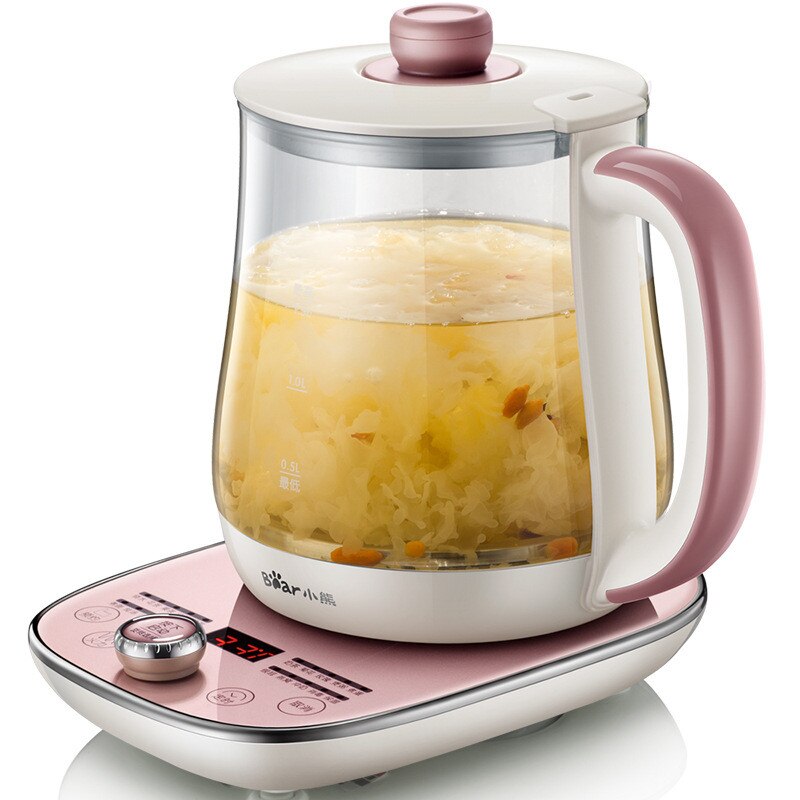 1.8L Electric Kettle Flower Teapot Tea Makers Timing Electric Kettle Reservation Heat Preservation