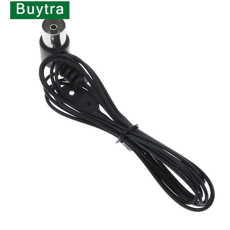 FM Antenna Female For Sound Natural Sound Stereo Receiver For FM Radio/ Hi-Fi/ DAB/ TV Indoor Use Black