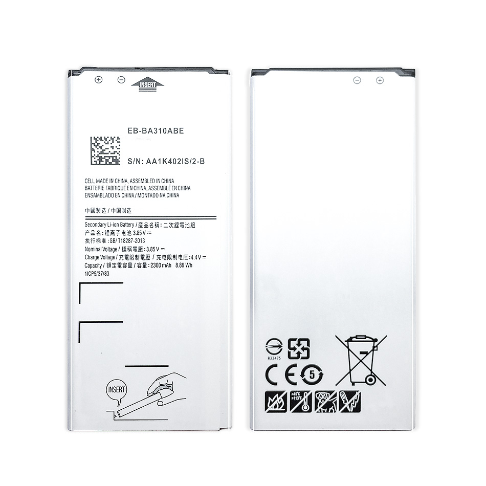 Batería para Samsung A3 A5 A7 de EDICIÓN DE A300 A310 A320 A500 A510 A520 A700 A710 A720 EB-BA310ABE para Galaxy A8 A9