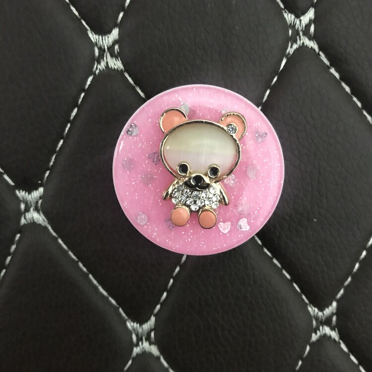 Universale del telefono mobile del diamante staffa Carino 3D Animale airbag Del Telefono Espansione Supporto Del Basamento di Barretta del coniglio orso del telefono Del supporto Del Basamento: 15