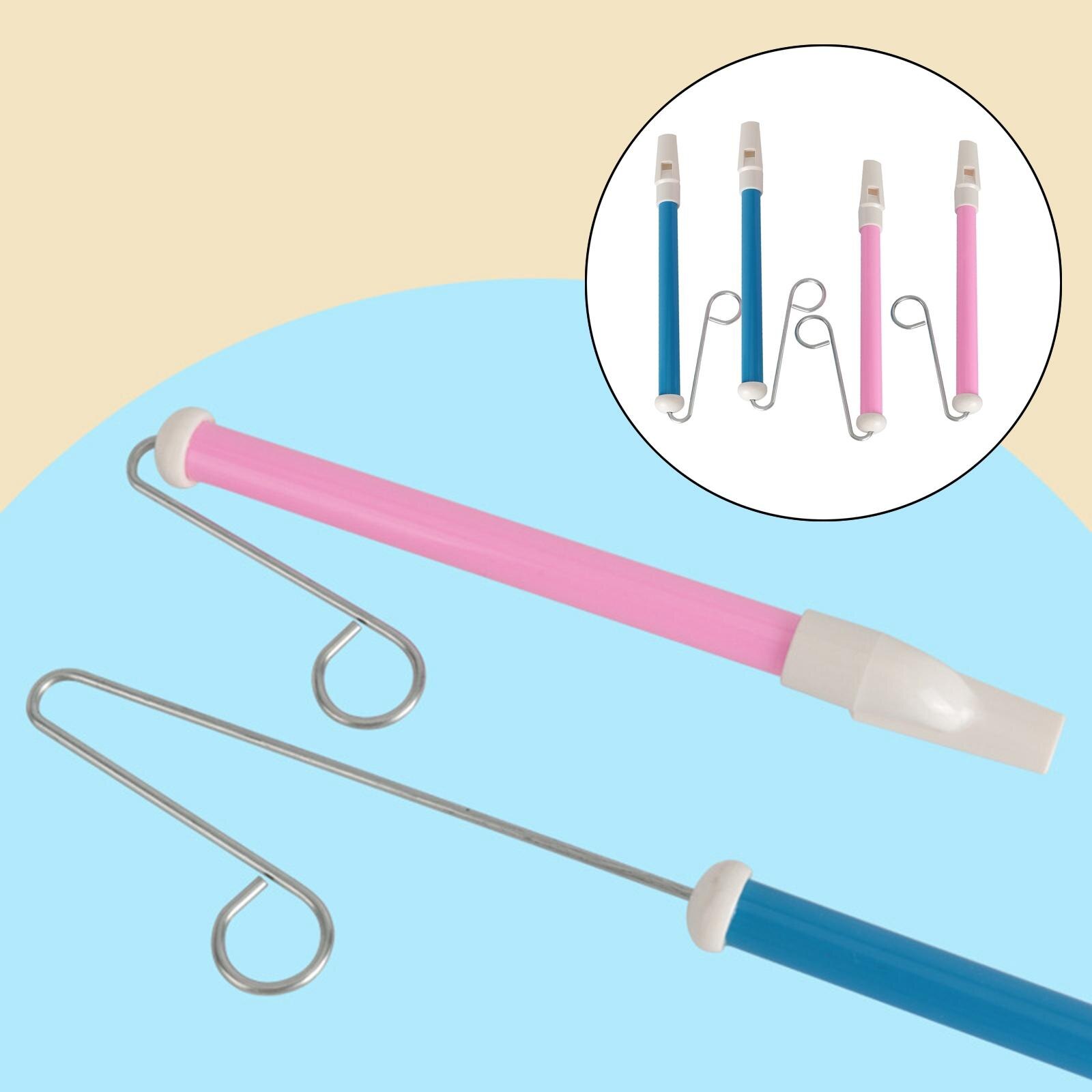 Petit sifflet coulissant Piccolo pour enfants, 2 pièces, accessoires de musique, pour fête d&#39;anniversaire, prix scolaires