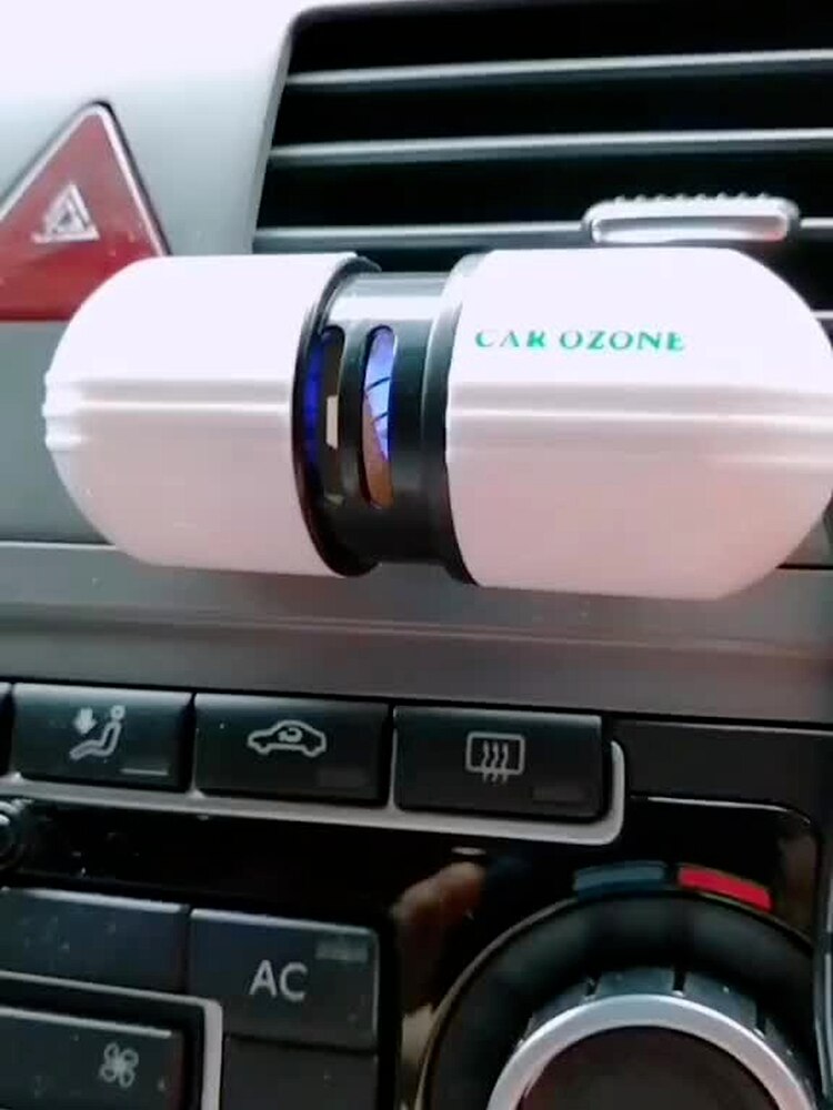 Auto Ozon Ionisator Generator Voertuig Luchtreiniger Luchtverfrisser Oxygen Bar Concerate Air Vent Auto Zuurstof Ozonizer