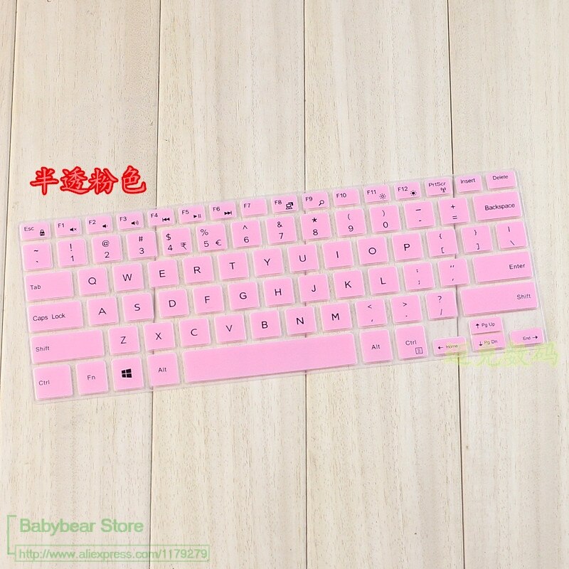 Silikon Tastatur Film Hülle für Dell Inspiron Breite 11 5000 5175 5179 10,8 zoll 11-5000 11 -5175 11-5179: Rosa