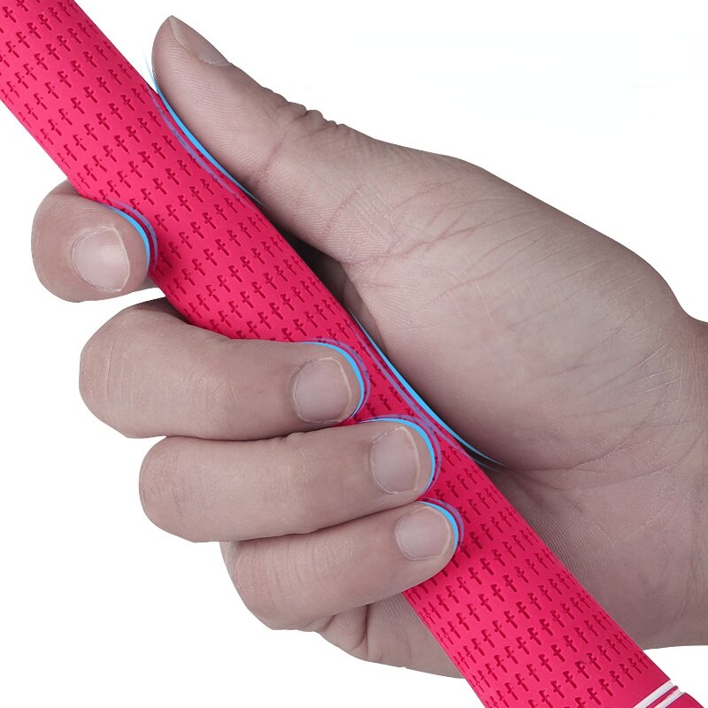 Standaard Golf Grips Rubber Golf Grips 5 Kleuren Golf Grip Club Putting Praktijk Golf Iron Grip Rubber Katoenen Draad Non-Slip Grip