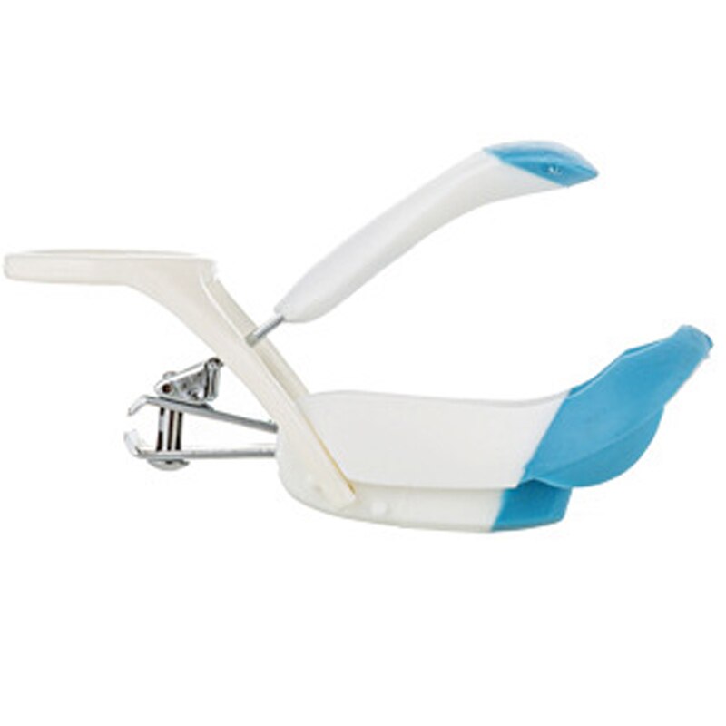 Cortauñas con lupa supertransparente para niños, herramientas de corte para el cuidado del bebé, 1 Uds.: Azul