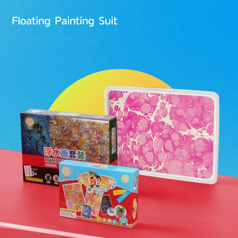 Floating Painting Suit Water Dipping Kit Drawing Tools Parent-Child Puzzle Children Doodle H-best