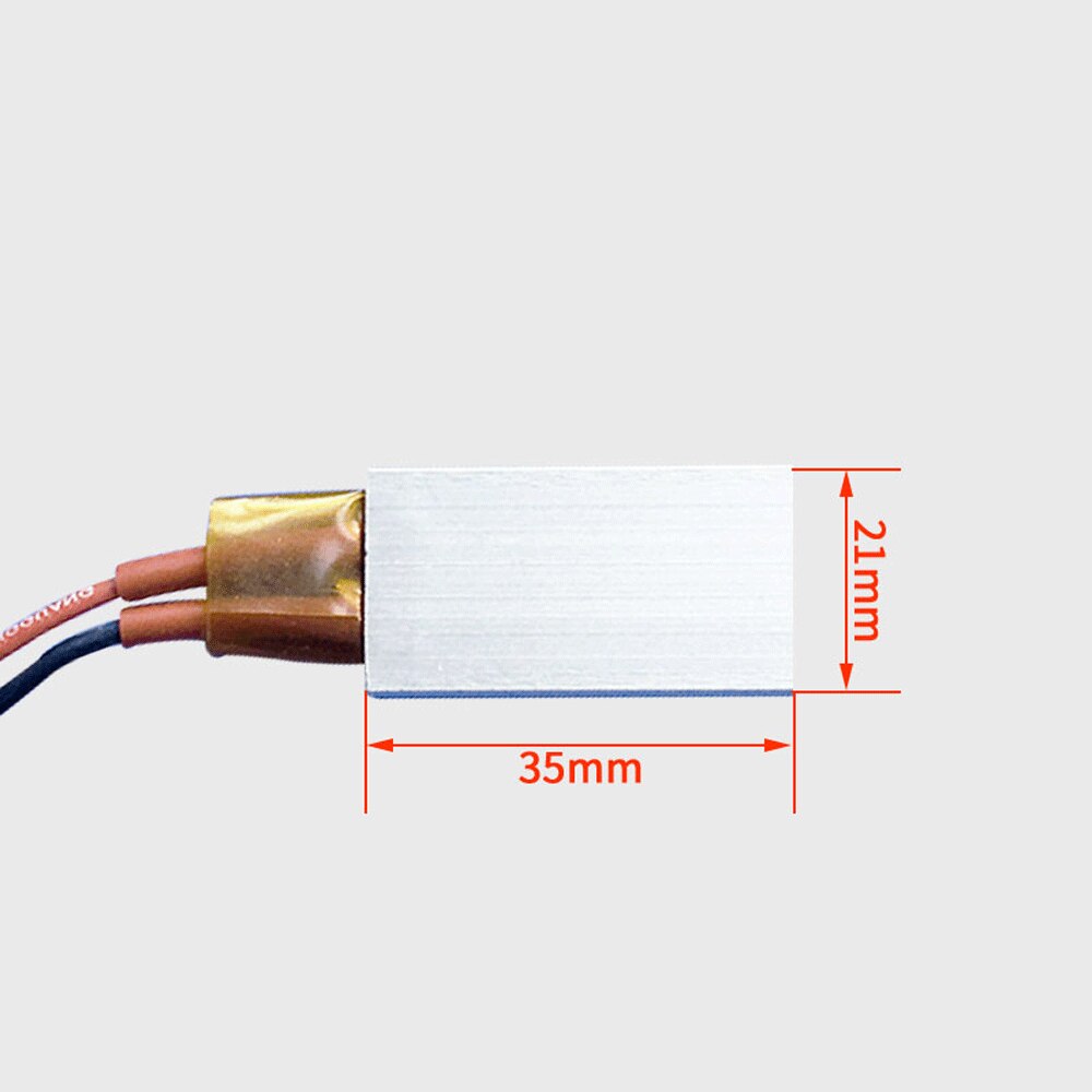 12V 24V 36V 48V 110V 220V PTC elemento calentador termostato constante termistor aire Sensor de calefacción eléctrica incubadora carcasa de aluminio