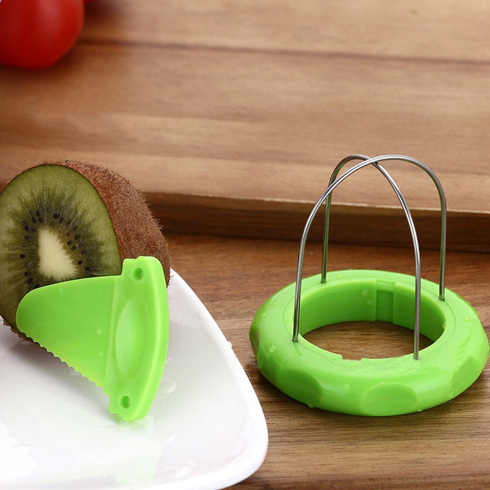 Kiwi Fruit Cutter Device Cut Fruit Peel Digging Core Corer Twist Slicer Kitchen Peeler Tools