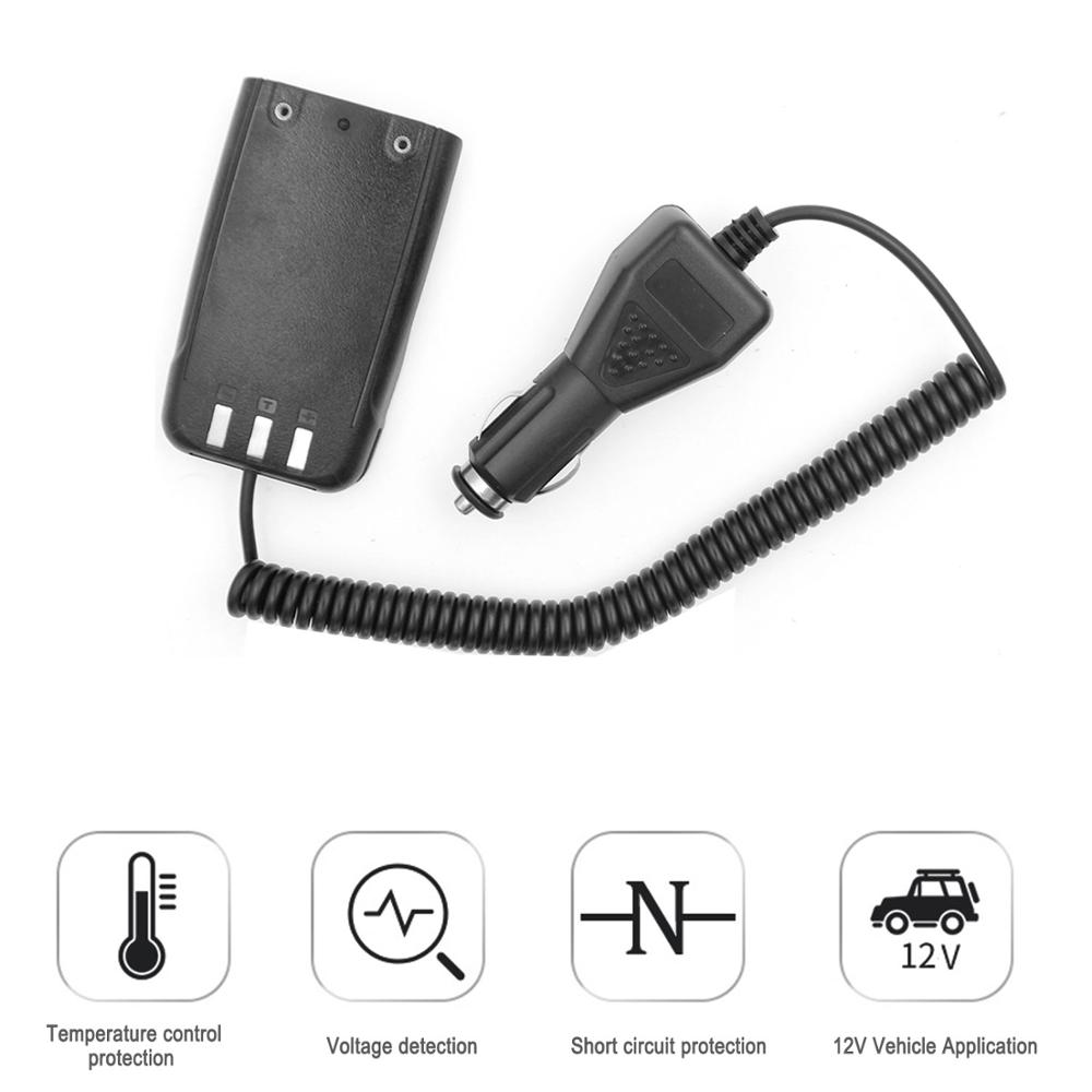 12V AT-D878UV Car Charger Battery Eliminator for Anytone AT-D878UV AT-D878UVPLUS two way radio