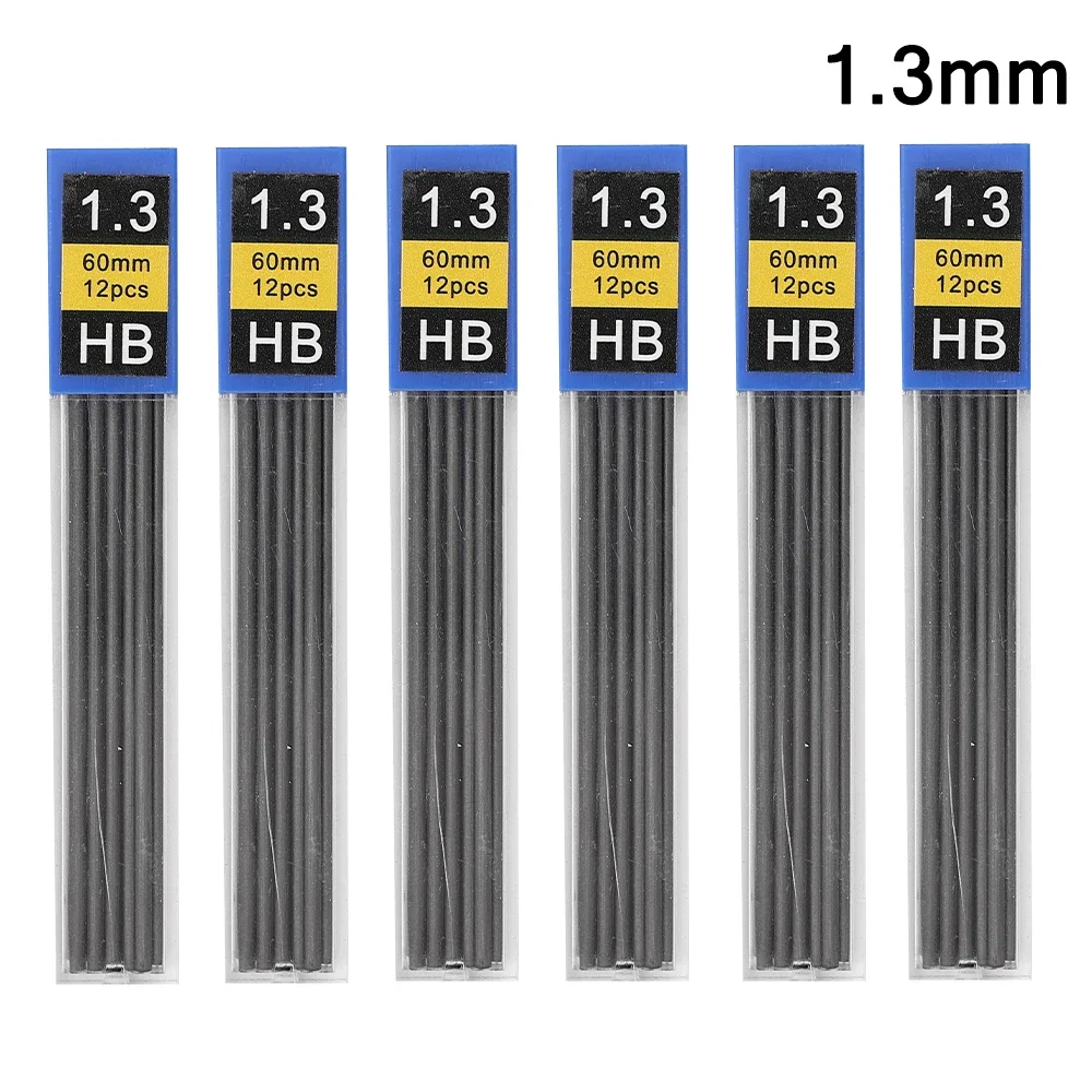 Mechanical Pencil Lead 0.3 0.5 0.7 0.9 1.3 2.0 HB Refill Leads for Plastic Metal Press Automatic Pencil Write Painting Supplies: light green