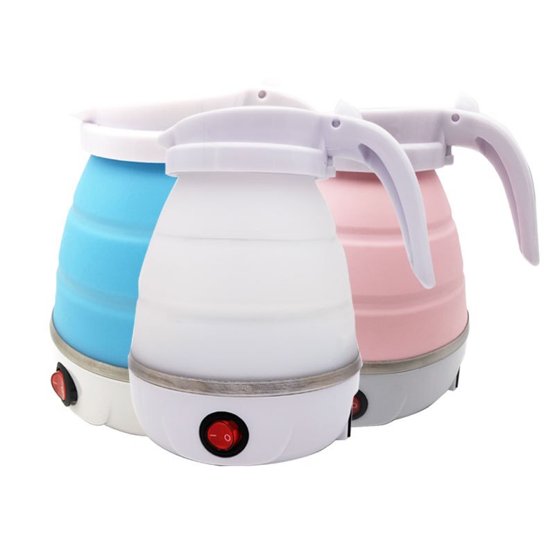 Bouilloire pliable Portable 100V ~ 240V, Mini-bouilloire Portable, avec mise hors tension automatique, pour la cuisine et la maison