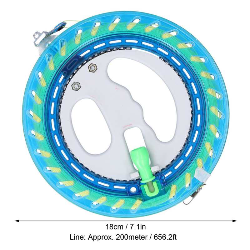 Kite Reel 656.2ft Kite Reel Met 200 Meter Lijn Lichtgewicht Voor Vliegers Vliegen Vliegers Outdoor Kite Liefhebbers