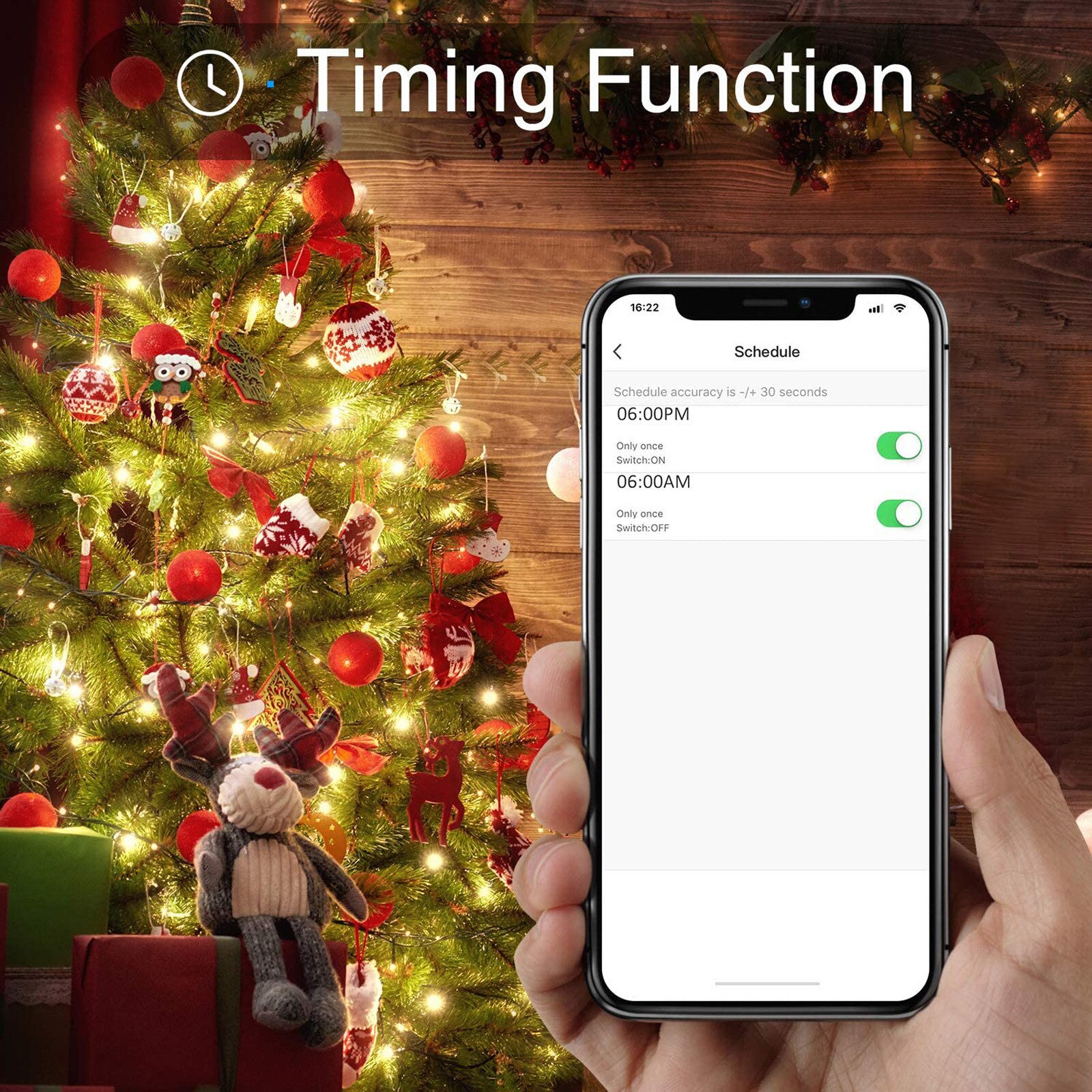 WIFI Plugs Socket Work Outlets Remote Control Timer Function Energy Monitoring Timing Function Tuya Smartlife App Control Socket
