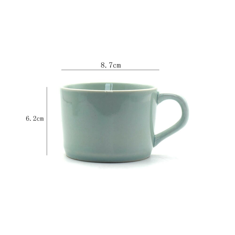 Sweettreats small ceramic milk cup with animals cute cartoon nice three-dimensional heat-resistant celadon