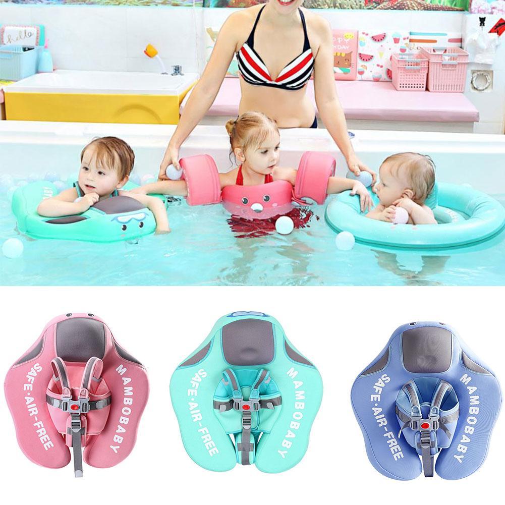 freundlicher Schwimmen Ring Kleinkind Flotation Geräte Doppel Verschluss Sicherheit draussen Material Enthält Schaum Wiederholt Verwenden Spielzeug La O8J4