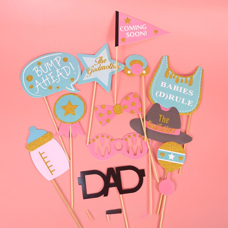 12 pcs Funny Photo Props DIY Selfie Props Decor Wedding Birthday Christmas Graduation Party Photography Flamingo Animal Mask