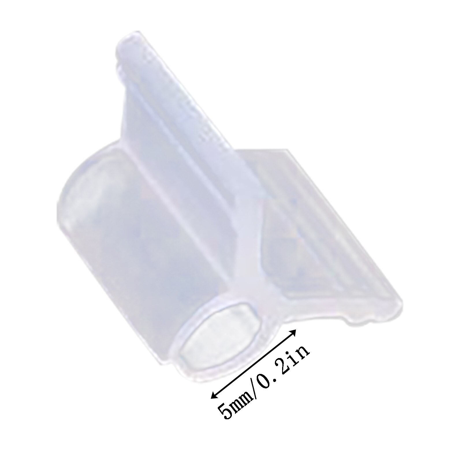Pinces de greffage en plastique, 100 pièces, pinces de greffage en forme de tomate, pince de greffage en plastique, N50: 5mm