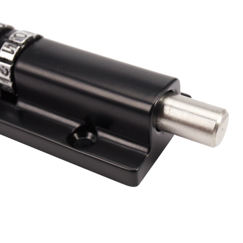 Horizontal Horizontal Door Bolt Lock Sliding Combination Code Can Be Reset For Gate Garage Cabinet