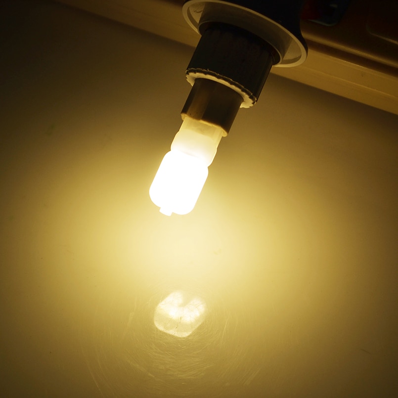 2 stks/partij G4 G9 LED Lamp Mini LED Lamp AC 220V DC 12V SMD2835 Spotlight Kroonluchter verlichting Vervangen Halogeen Lampen