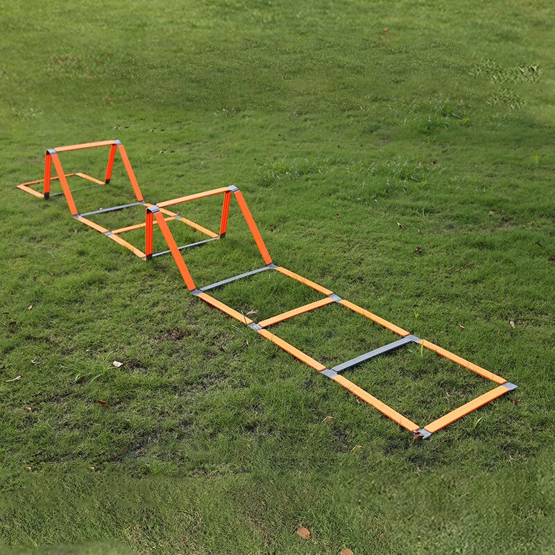 Agility Ladder Training Rope - Fitness Obstacle Course Frame - PU Material