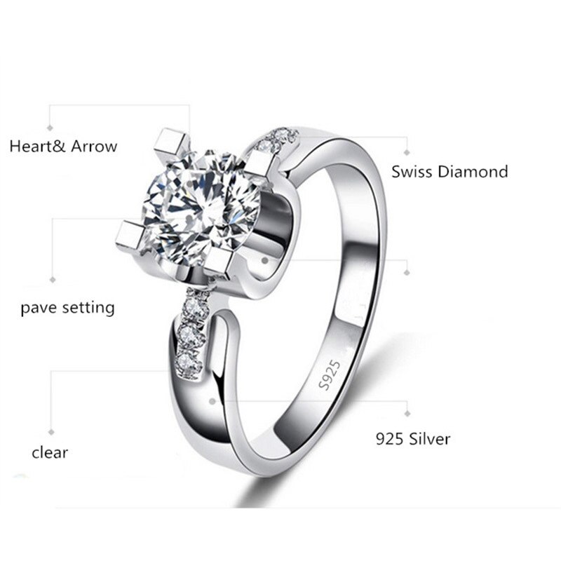 or rose et blanc Cincin Wanita anneaux pour les femmes zircone anneaux de mariage bijoux bijoux 18KR015