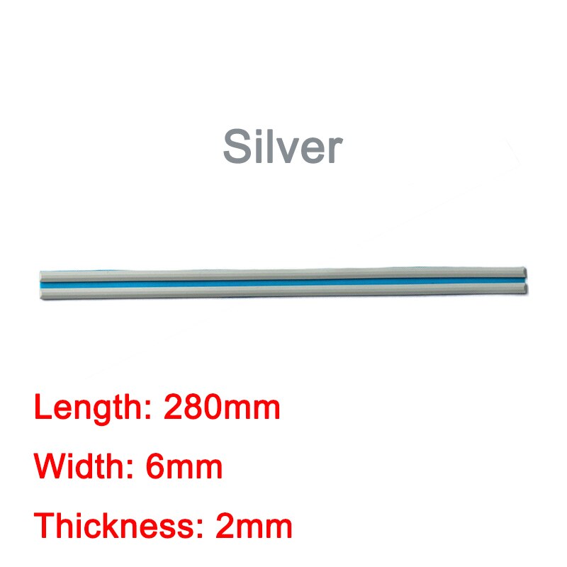 Notebook rubber pad for HP 15 inch shell Dell Lenovo notebook rubber strip bottom shell silver foot pad 280mm