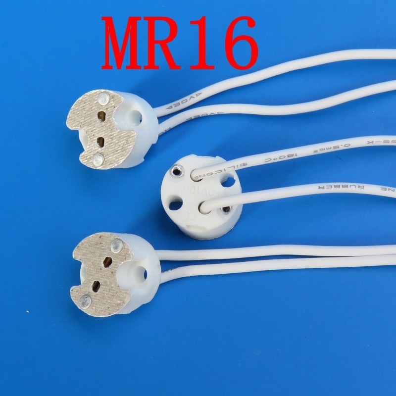 Lamp Holder G4 G5.3 G9 GU10 MR11 MR16 T5 T8 Halogen Lampholder Porcelain Ceramic Socket Fluorescent Light LED Bulb Base