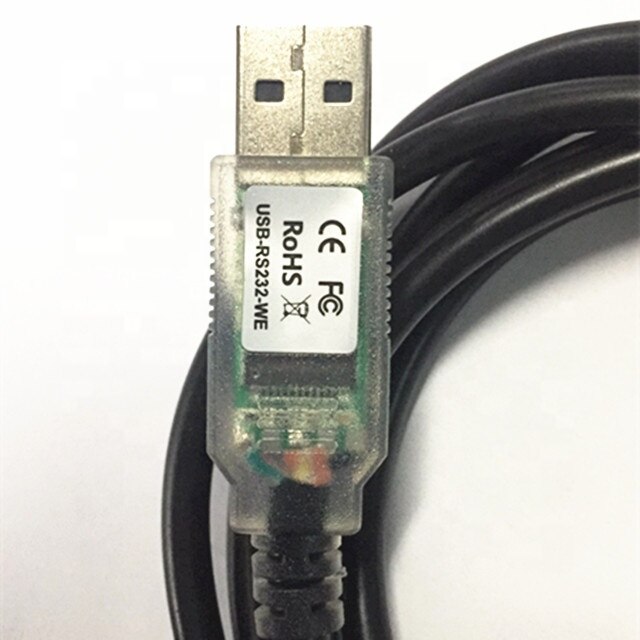 6pin 3.3 5V Ftdi USB-RS232-WE-1800-BT-5.0 Kabel, Usb Naar RS232 Seriële, 1.8M, Draad End