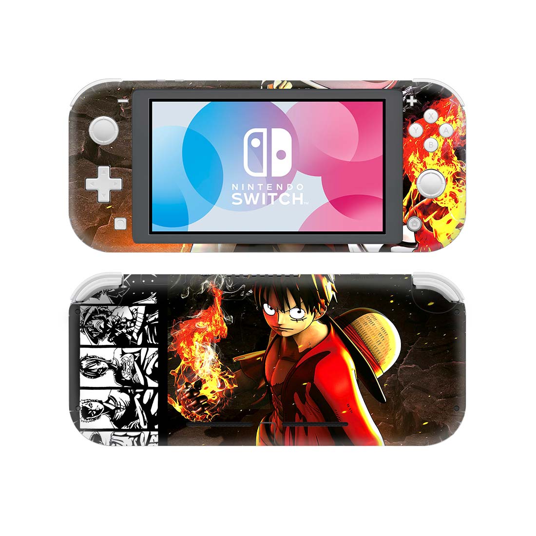 Adesivo Skin in vinile stile Luffy One Piece per Nintendo Switch Lite NSL pellicola protettiva Cover Skin 15 stili disponibili: Style 15