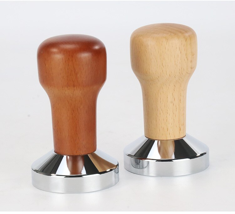 Solid Wood Coffee Press, Stainless Steel Coffee Press, Press Hammer, Coffee Machine Accessories