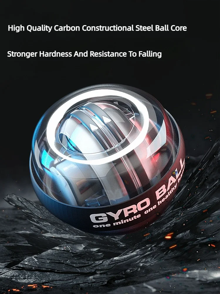Gyroball Powerball ejercitador de antebrazo equipo de Fitness muscular giroscopio Power Ball giroscopio refuerzo de muñeca entrenador ejercicio de mano