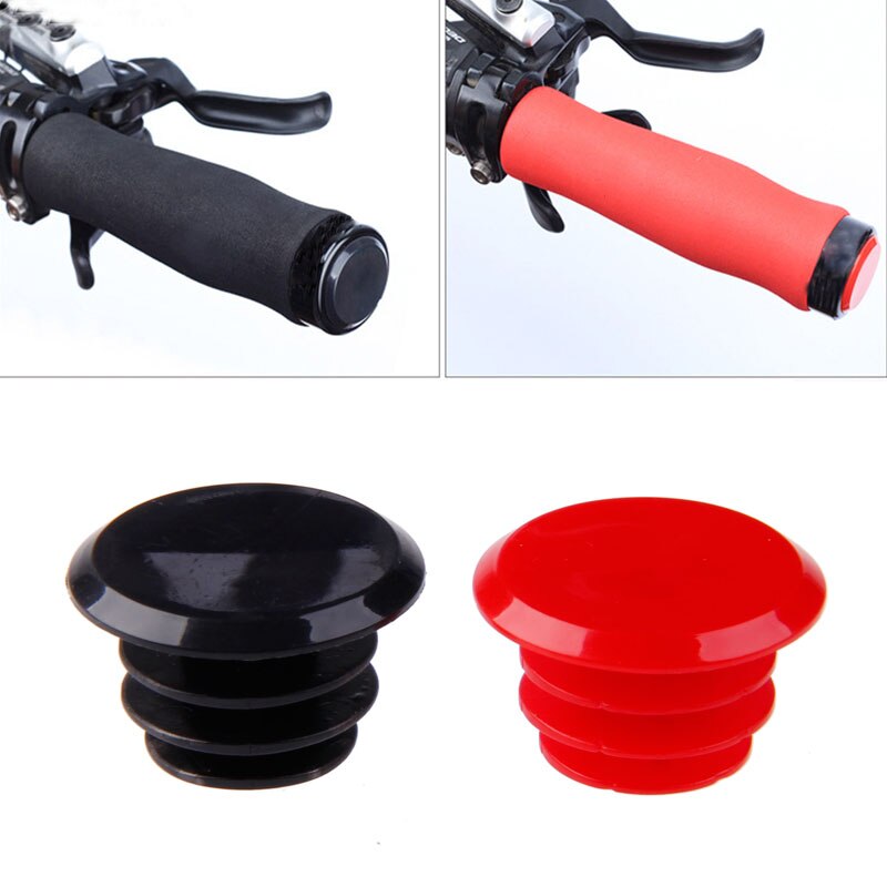 Cycle Road MTB Bike Handlebar End Lock-On Plugs Bar Grips Caps Covers