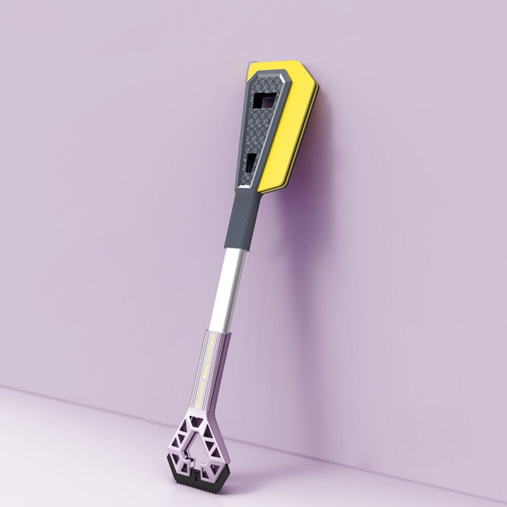 Universal Car Snow Shovel Non-Slip Handle Ice Scraper Ice Breaker EVA Sponge Tools Snow Brushes Windshield for Outdoor Winter: Double Purple SUV 