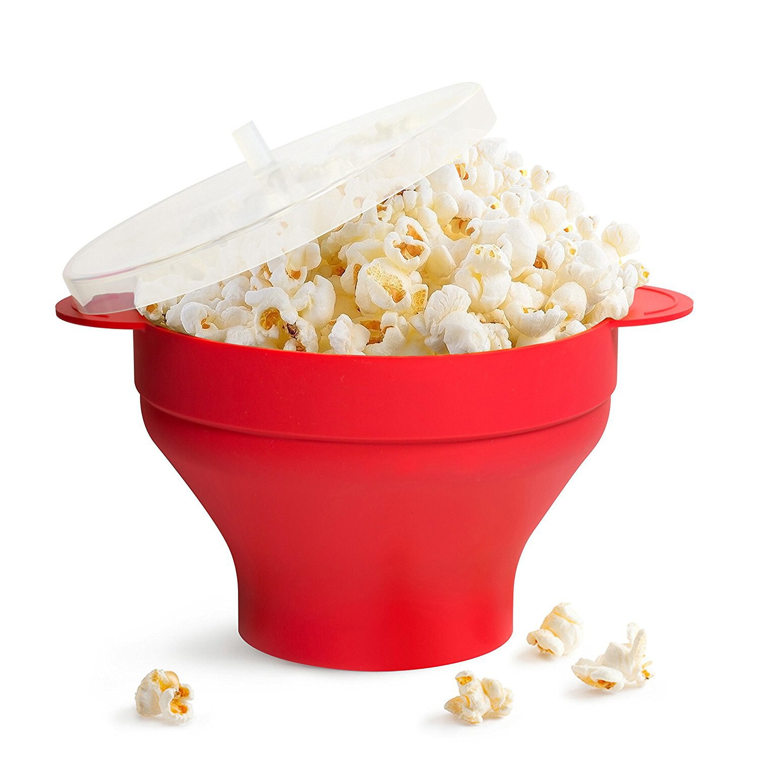 Silicone Microwave Popcorn Bowl Folding Popcorn Maker Bucket Popcorn Maker Container Contenedores de palomitas de maiz silicona