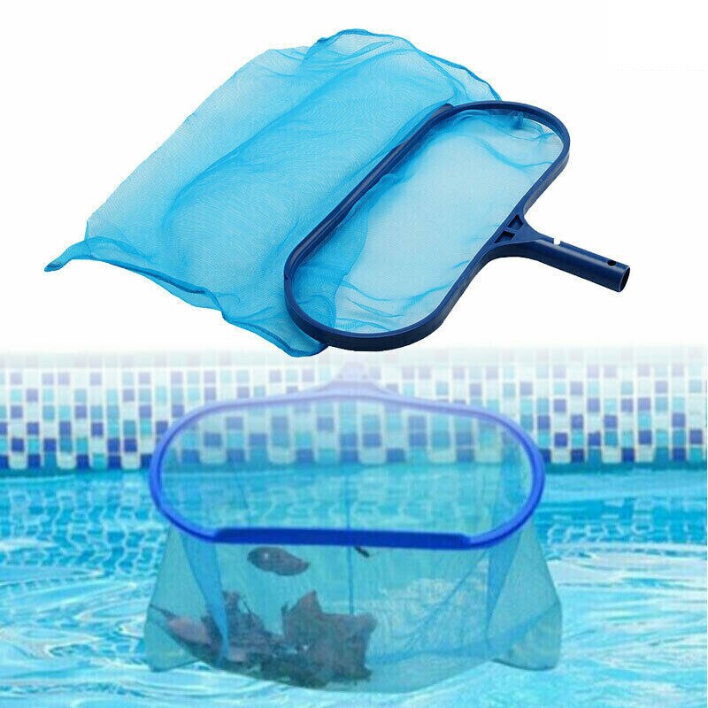 Pool heavy duty deep bag leaf rake og pool skimmer mesh net