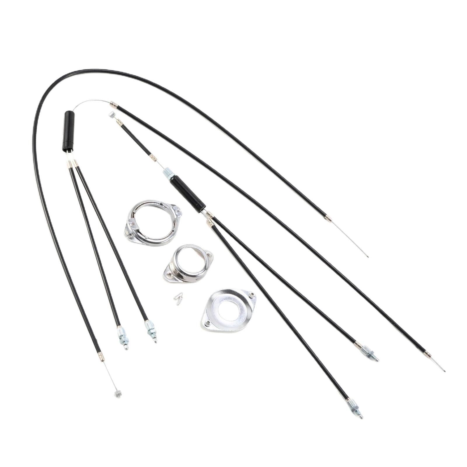 Komplette BMX Fahrrad Bremse Kabel Fahrrad Kreisel-System Vorn Hinten Oberen Unteren Spinner Rotor Bremsen Kabel Gehäbenutzen einstellen mit Armaturen
