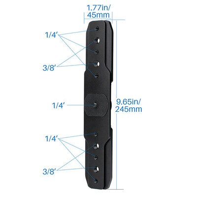 Base de suporte estabilizador slr base de expansão base acessórios da placa adequado para dajiangru sombra s zhiyun garra