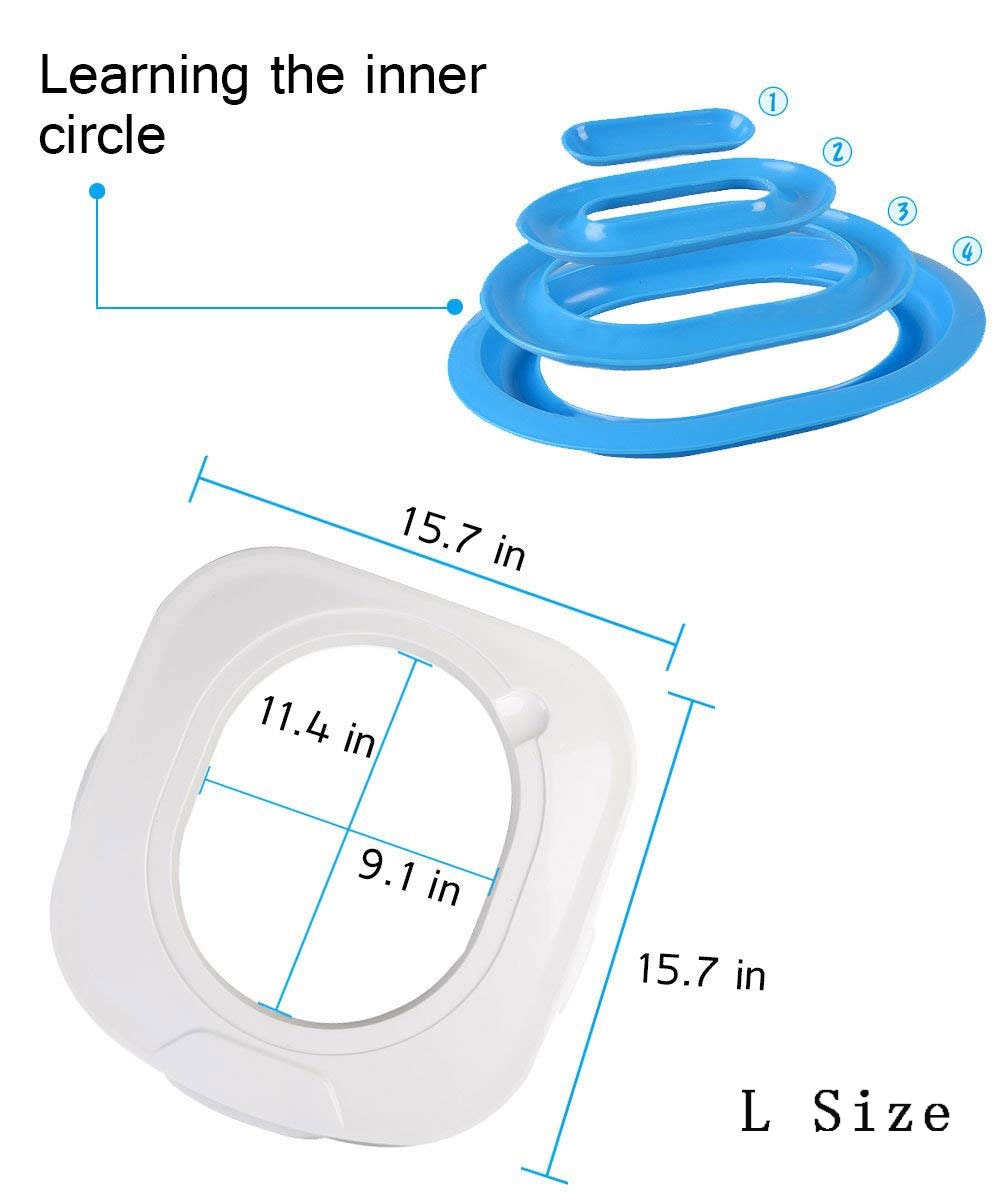 Maison de Toilette pour chat Kit Chat Pot Litière Formation Système Kit, Apprendre à Votre Chat à Utiliser les Toilettes Pour Animaux De Compagnie Nettoyage L&#39;offre de Formation
