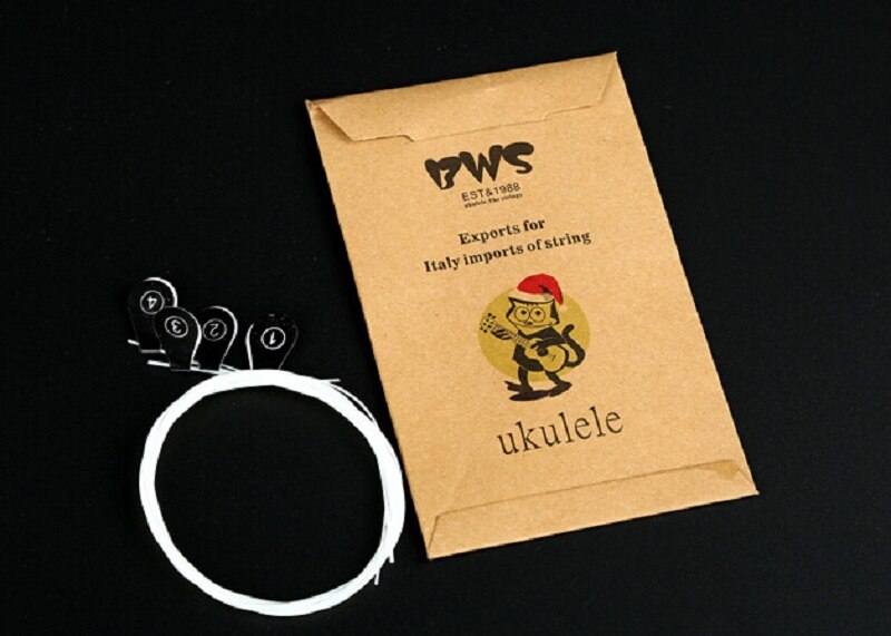 Ukulele kielet nylon ukelele bassokieli valkoinen aquila kielet ukulelet hiilikuitukitara 4 kieliset soittimet
