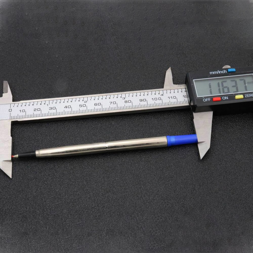 Rollerball Pen ink Refills Black 5pc Blue 5pc METAL PEN Good F Stationery Student Office school supplies