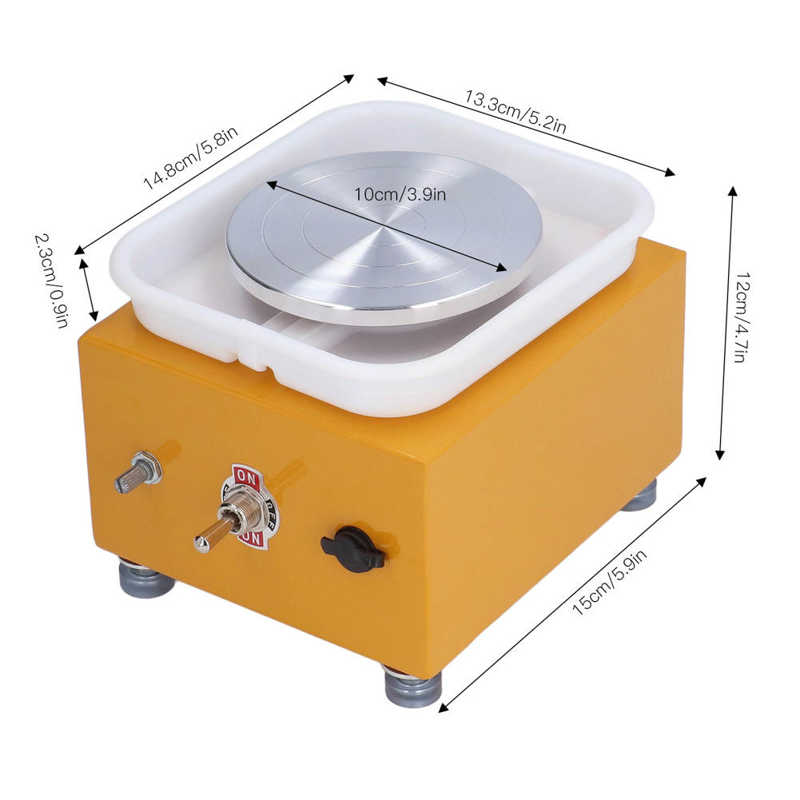 Ceramic Wheel Easy Operation Pottery Wheel for Home