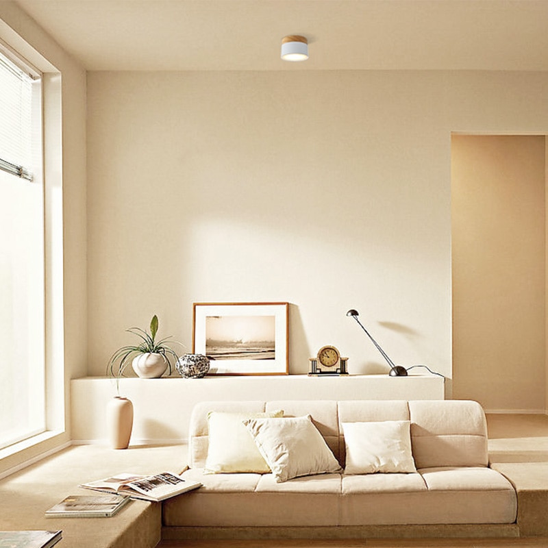 Aisilan LED plafond spot light voor plafond lampen Verlichting led 5W Hout downlight spotlight moderne houten living light