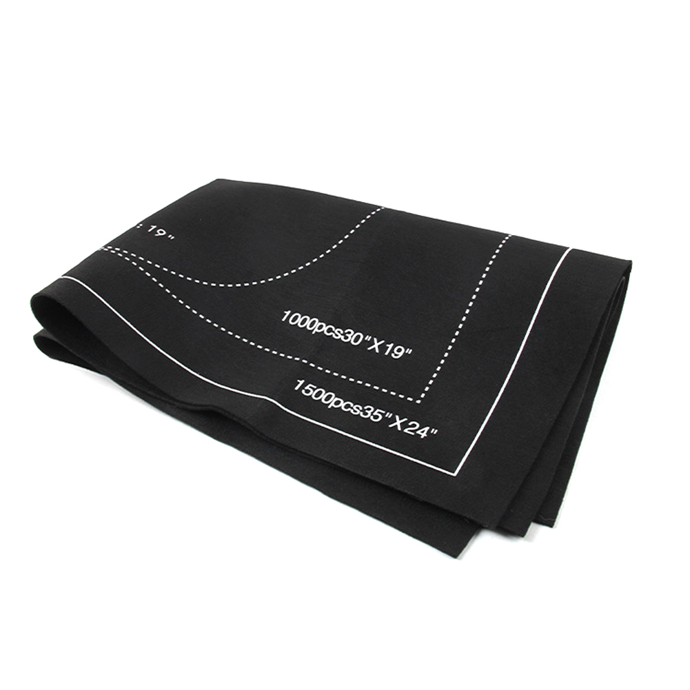 Roll Up Home Playmat Non Slip Portable Travel Jigsaw Mat Up To 1500 Pieces Rectangle Folding Pad Kids Adults Felt Solid