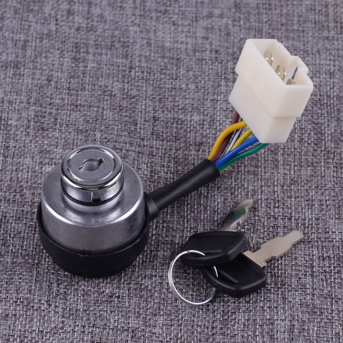 Chinese Gasoline Diesel Generator Gas Ignition Switch On Off Start Ignition Key Lock Combination 6 Wire Way