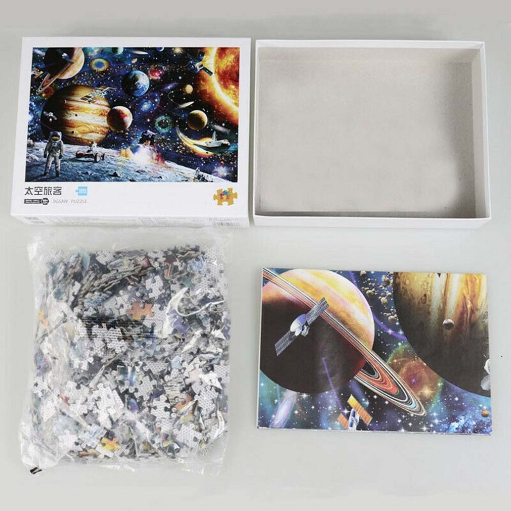 Diy 1000 Stuks Puzzel Educatief Puzzel Games Speelgoed Assembleren Foto Landschap Voor Volwassenen Kinderen Kids Christmas