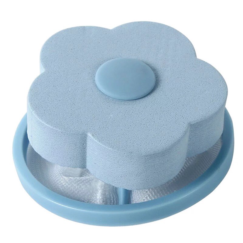 Boule anti poils lave linge epilation sac receveur Anti noeud lave linge filtre boule anti poils lave linge boule anti poil machine a laver: Bleu