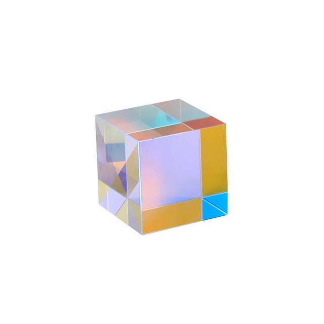 L40 Kbxlife Mixed Color Cube 47mm (1.9")Cube For Home Or Office Toy Science Learning Cube Easter Prism Desktop Toy Home Ornament: 20x20x20mm